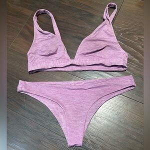 Rip Curl size M full Bottom Lavender Bikini Beach Summer Swimwear